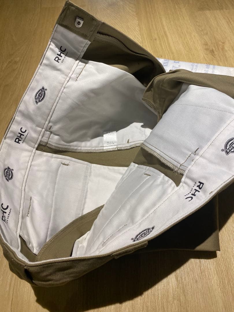 新品別注ロンハーマンRHC × ディッキーズ / ストレッチワークパンツ　OVY
