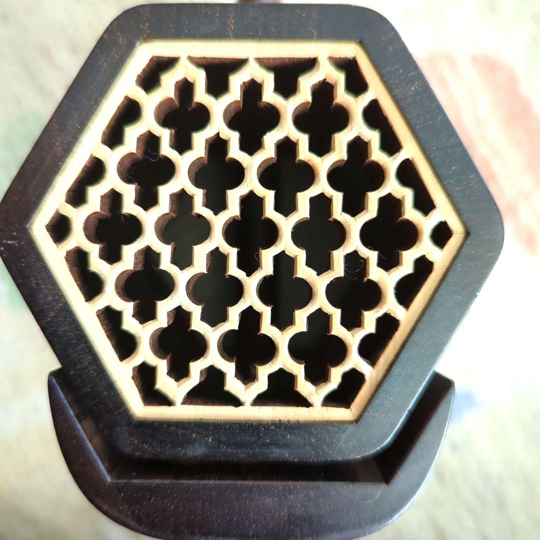 胡涵柔製作 未使用17 最上級明清老紅木 螺鈿薔薇二胡