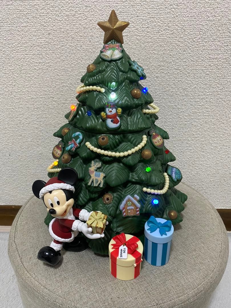 【説明欄必読】ディズニークリスマス　ポップコーンバケットLED化