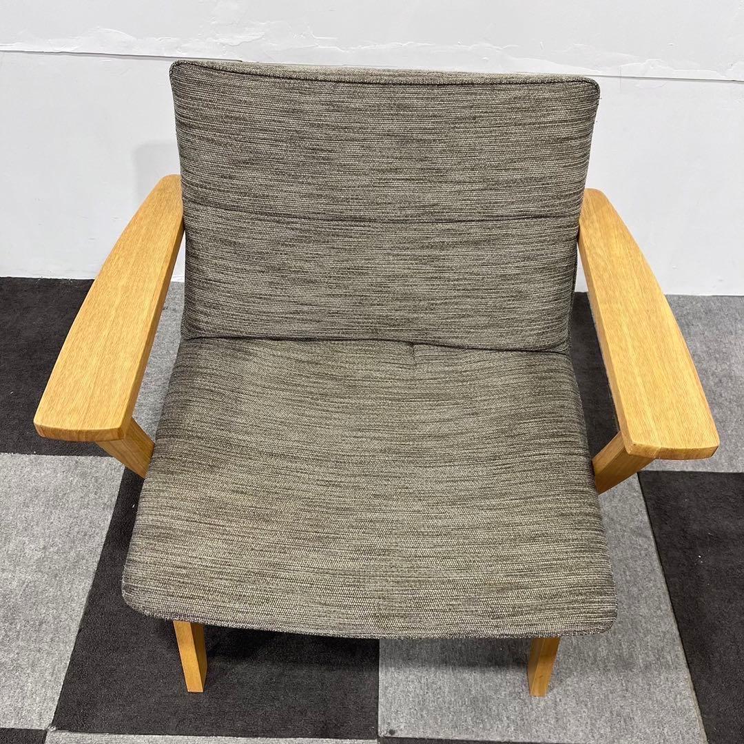 引取限定 ミキモク 雅シリーズ テーブル 回転アームチェア 家具 Ap2031