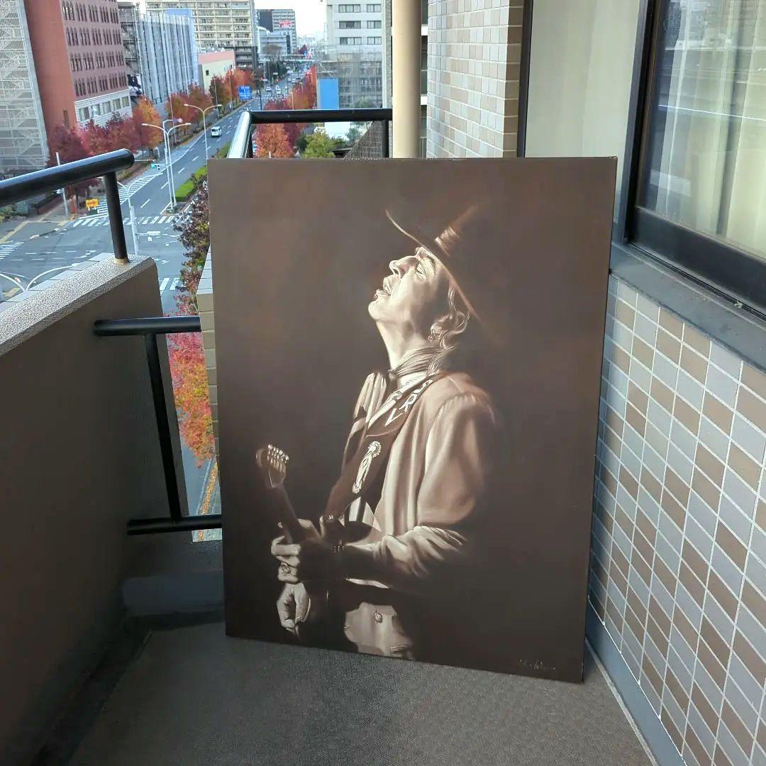 スティーヴィー・レイ・ヴォーン Stevie Ray Vaughan 絵画