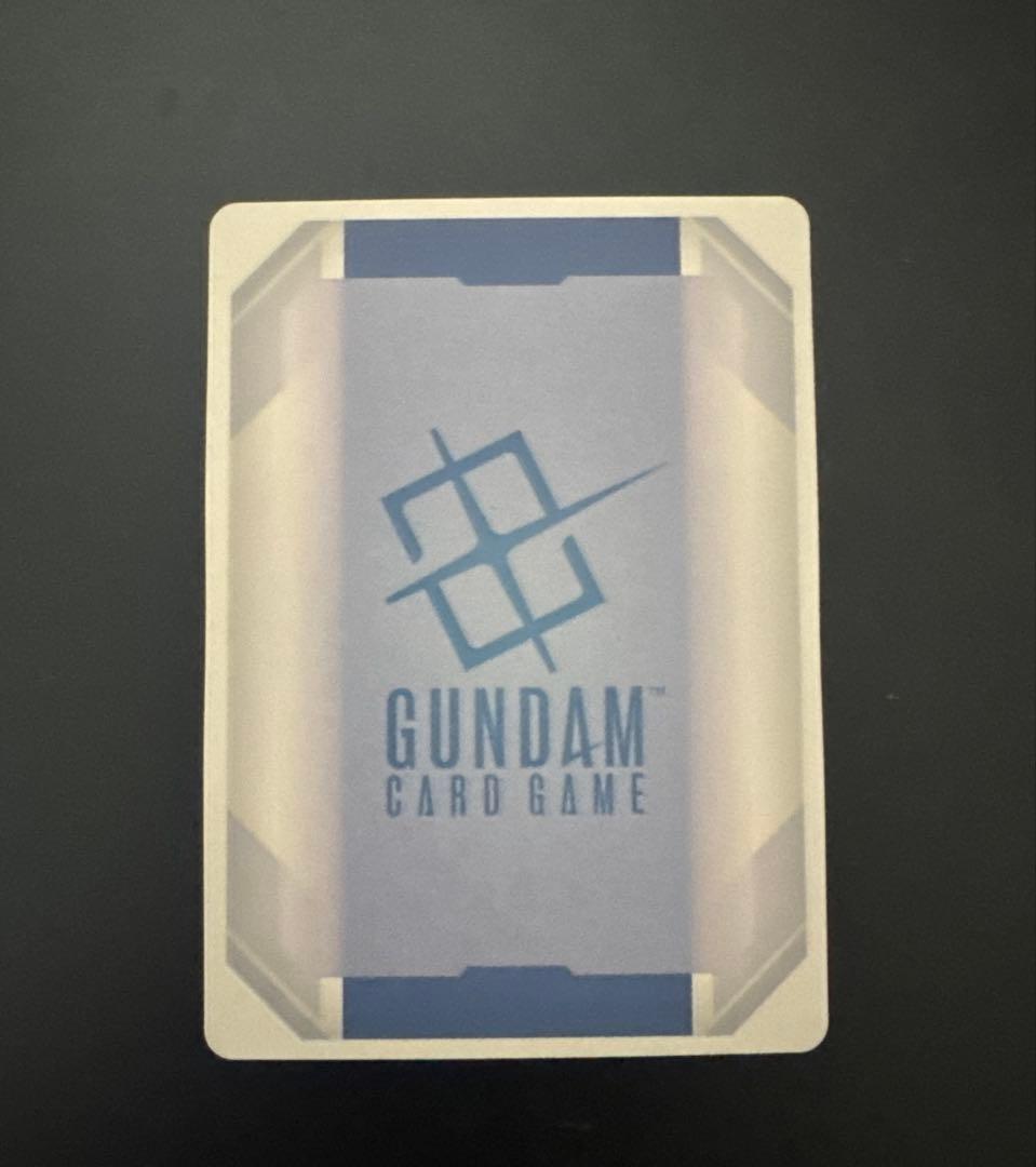 ガンダムカードゲーム　ザクⅡ　シャア・アズナブル機　β版　パラレル　シャアザク