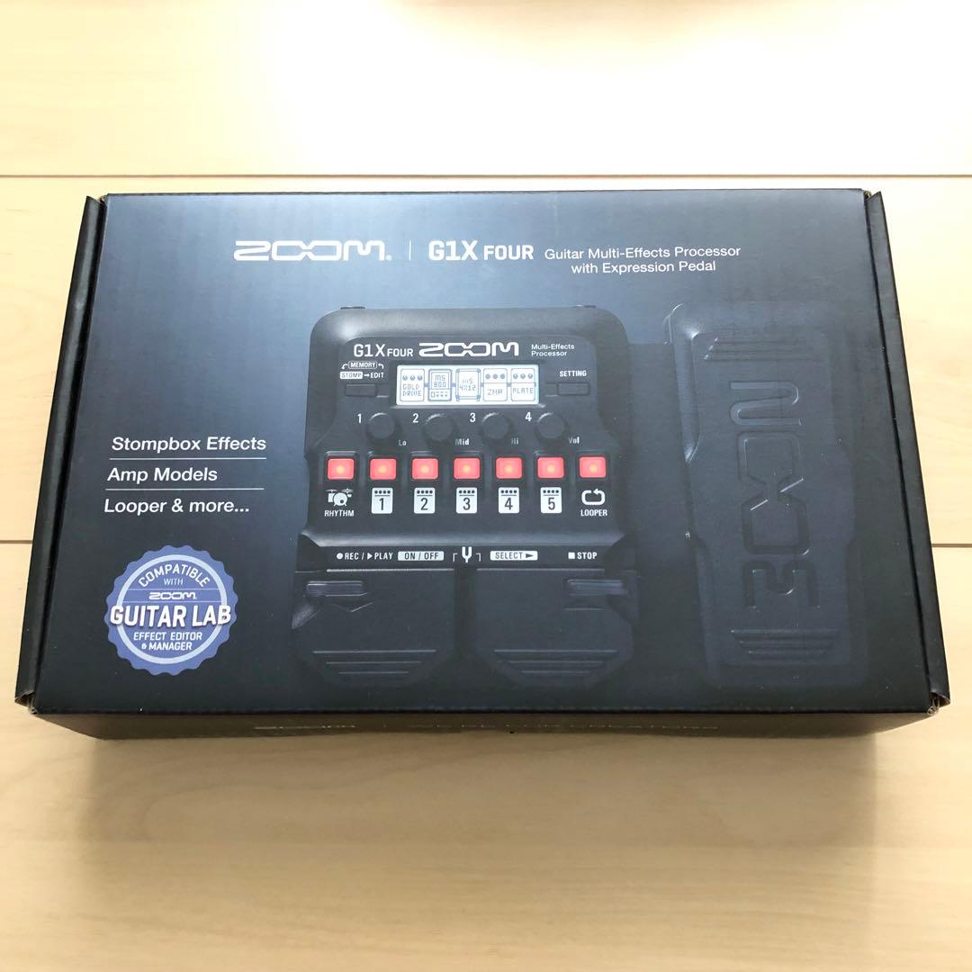 ZOOM ズームG1X FOUR ギター用 マルチエフェクター