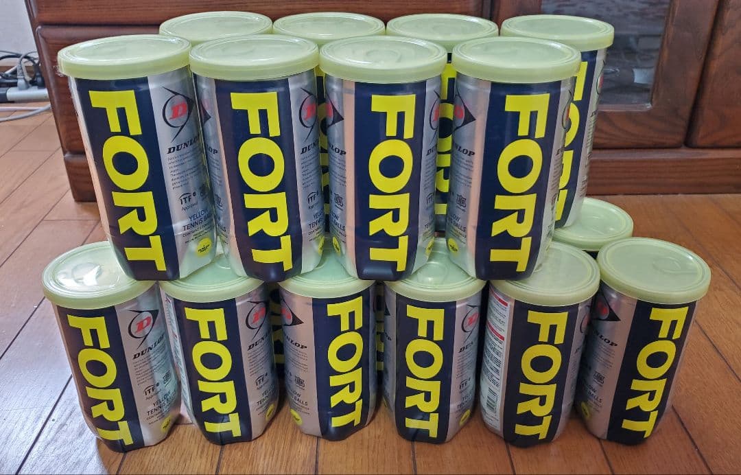 週末セール【新品/未使用】19缶 DUNLOP FORT KPIオリジナルモデル