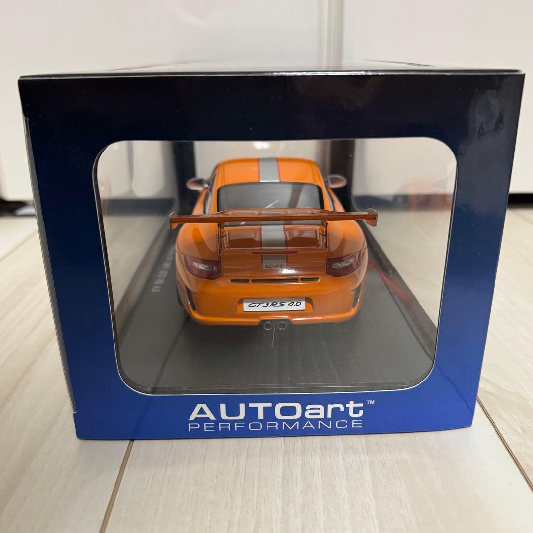AUTOart Porsche 911 GT3 RS 4.0 オレンジ 1/18