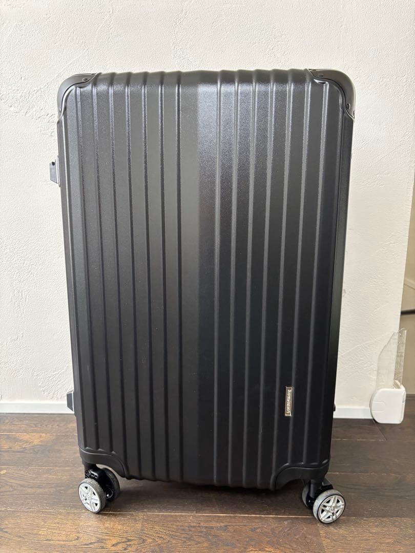 美品LEGEND WALKER クッション付キャスター フレームLサイズ81L黒