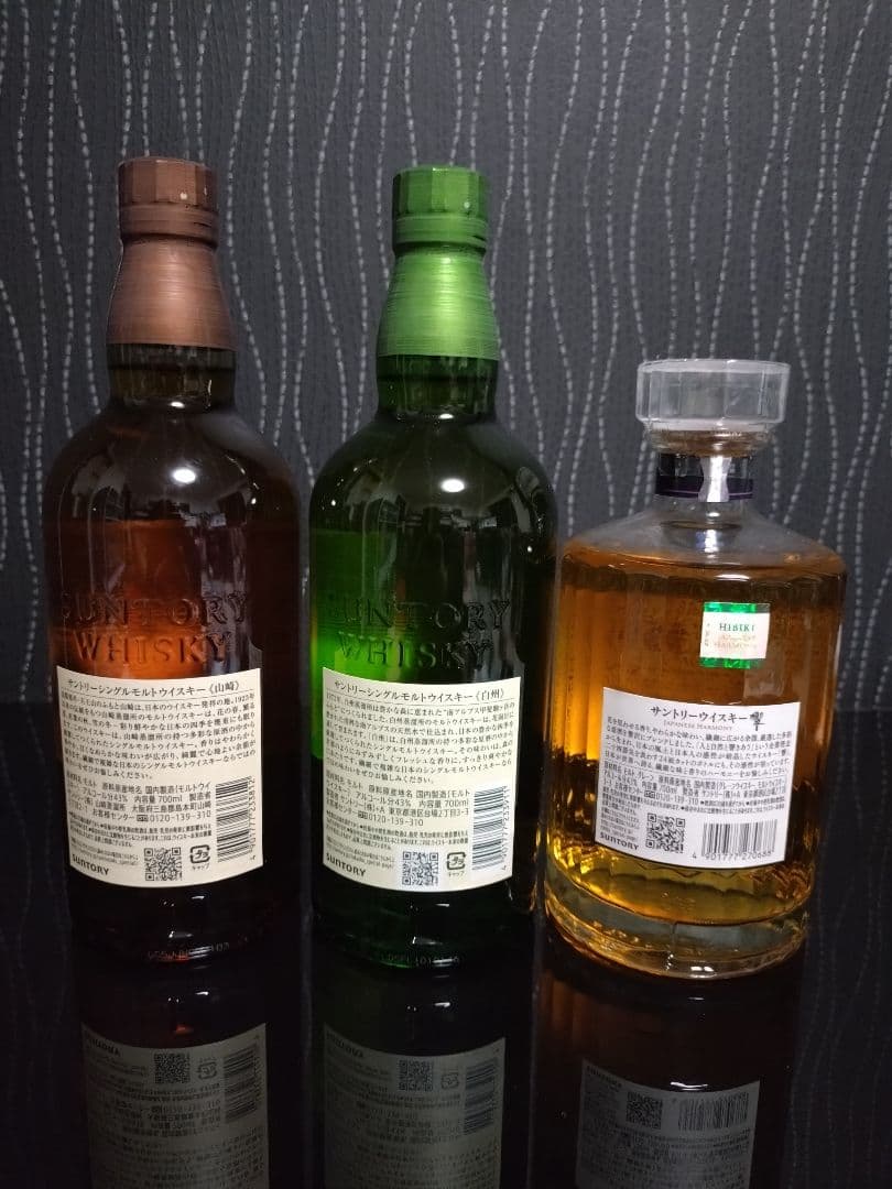 山崎・白州・響 ３本セット