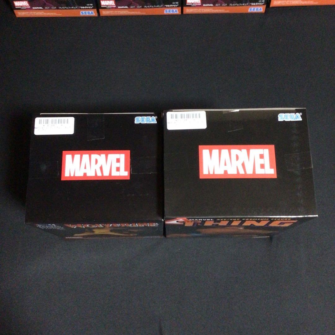 【MARVEL】ACT/CUT プレミアムフィギュア　18個セット