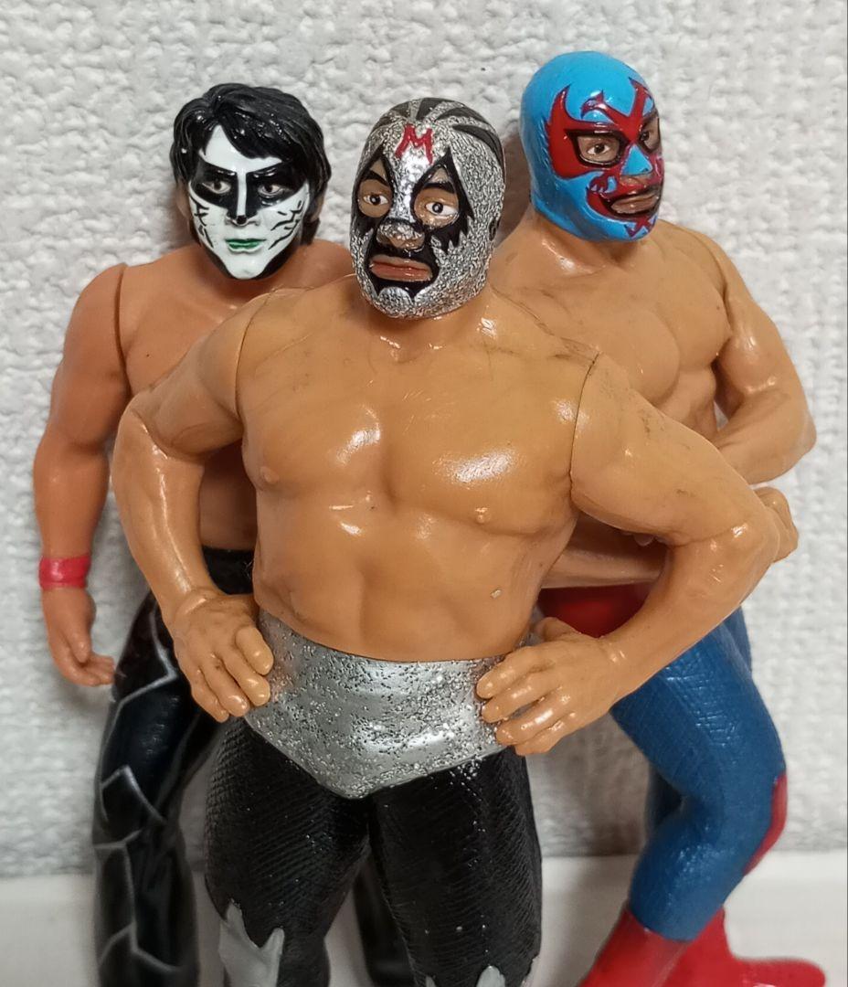 プロレス フィギュア 猪木 マスカラス グレートムタ 新日本プロレス ドスカラス