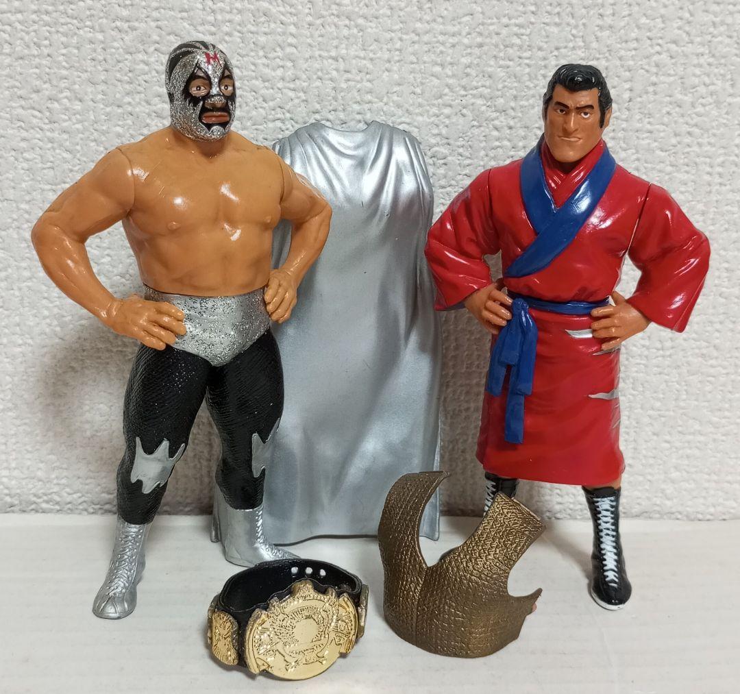 プロレス フィギュア 猪木 マスカラス グレートムタ 新日本プロレス ドスカラス