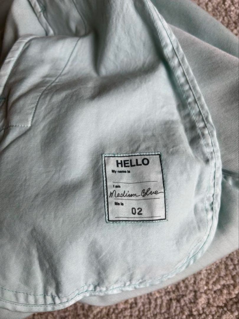 MADISONBLUE ミントグリーン フレアスカートサイズ02