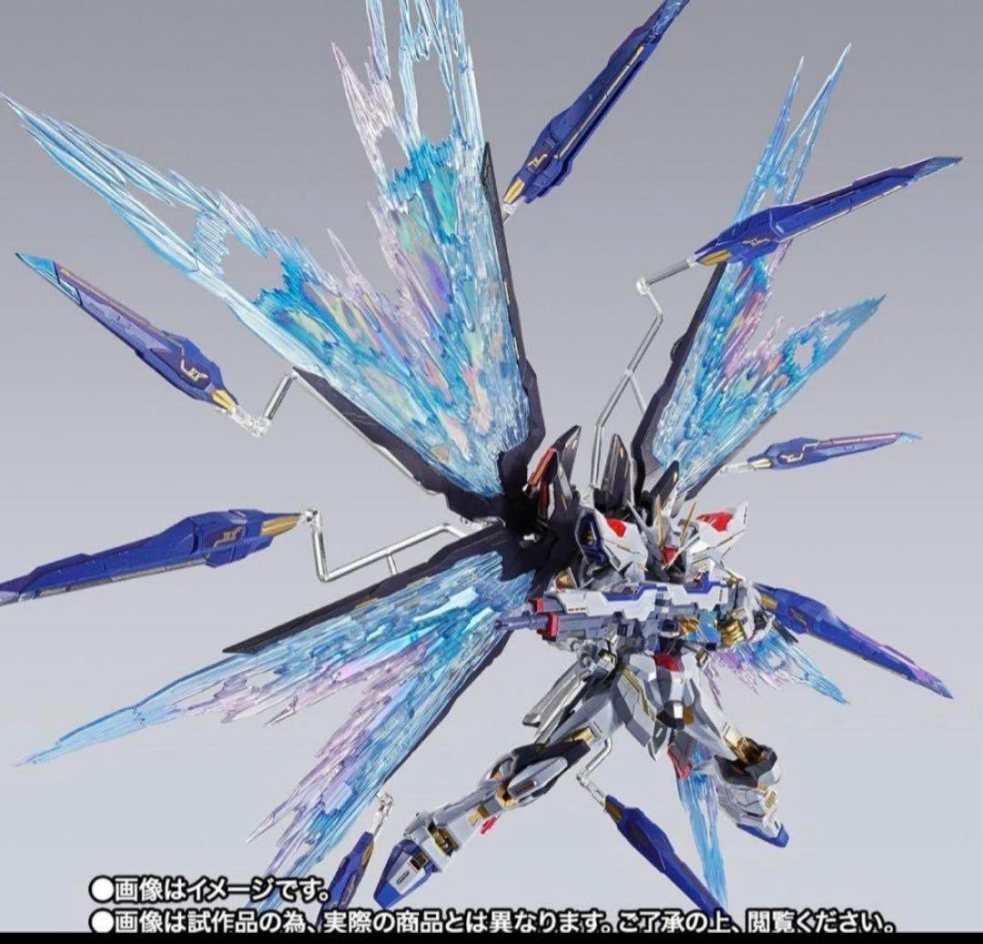 メタルビルド ストライクフリーダムガンダム 2024 & 光の翼オプションセット