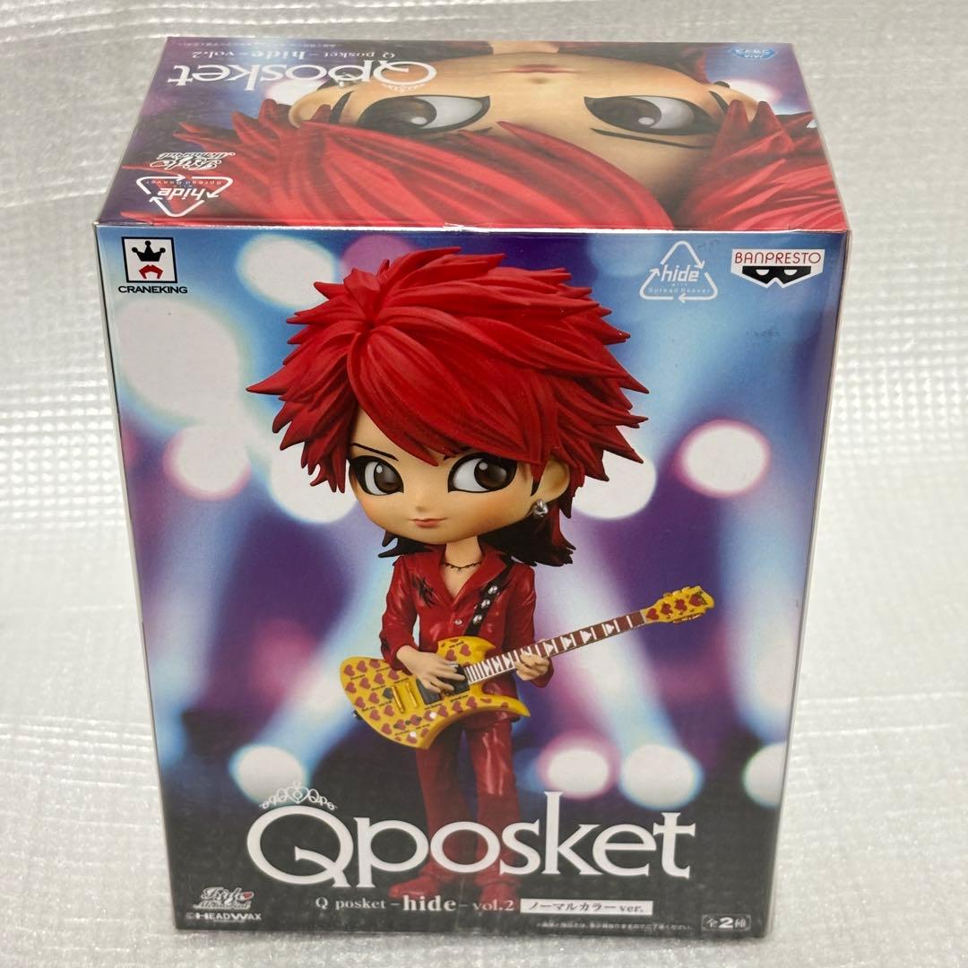 新品4個セット hide Qposket vol.2 6 7 メタリックノーマル