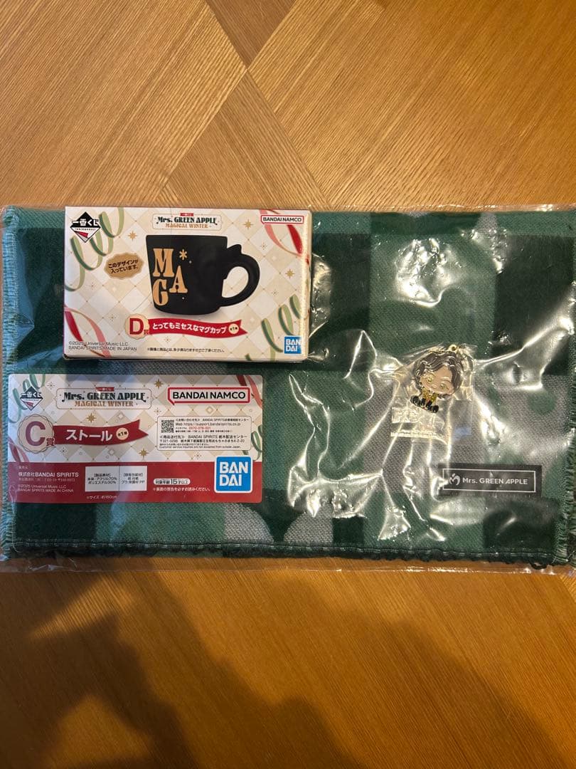 一番くじ MrsGreenApple C賞 D賞 F賞 3点セット