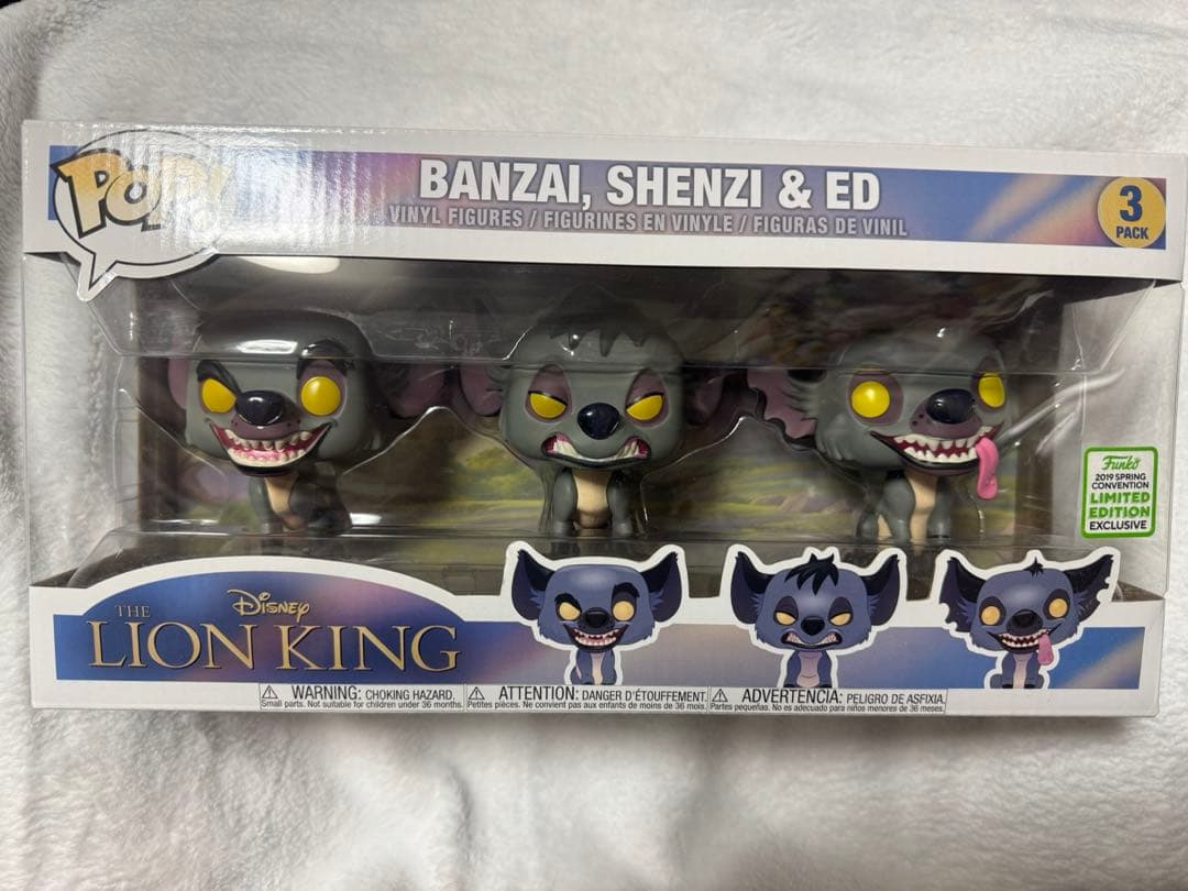 funko pop バンザイ、シェンジ、エド　3点パック