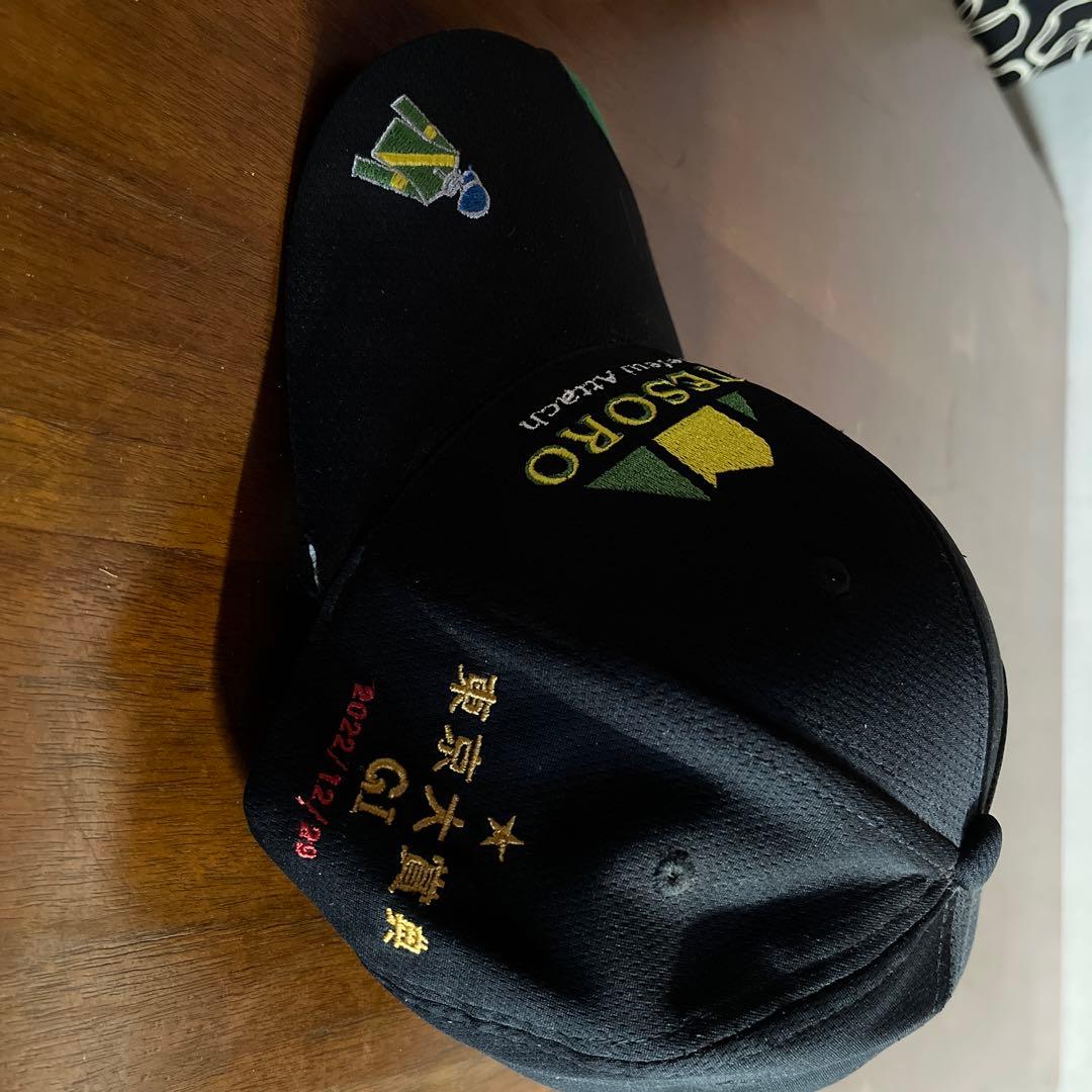 JRA 高木厩舎　USHBA TESORO キャップ 黒