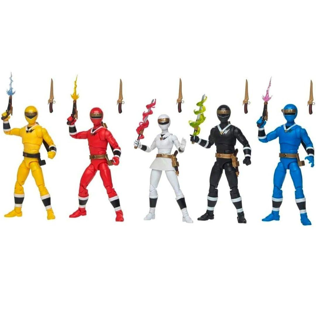 パワーレンジャー 5体 ライトニングコレクション フィギュア カクレンジャー