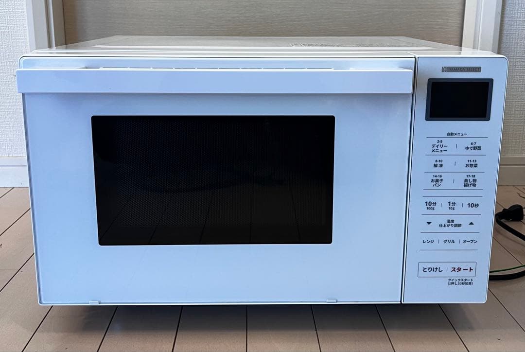 ヤマダセレクト オーブンレンジ YMW-WT18J1 電子レンジ　21年製