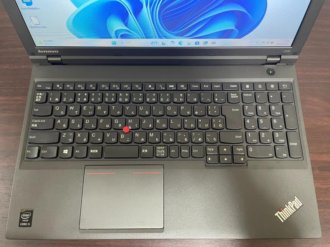 Win11搭載 レノボ L540 メモリ8GB SSD240GB ACアダプタ有