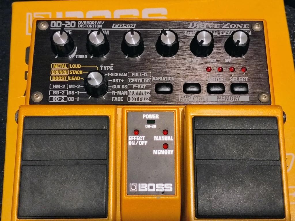 BOSS OD-20 Drive Zone ギターエフェクター