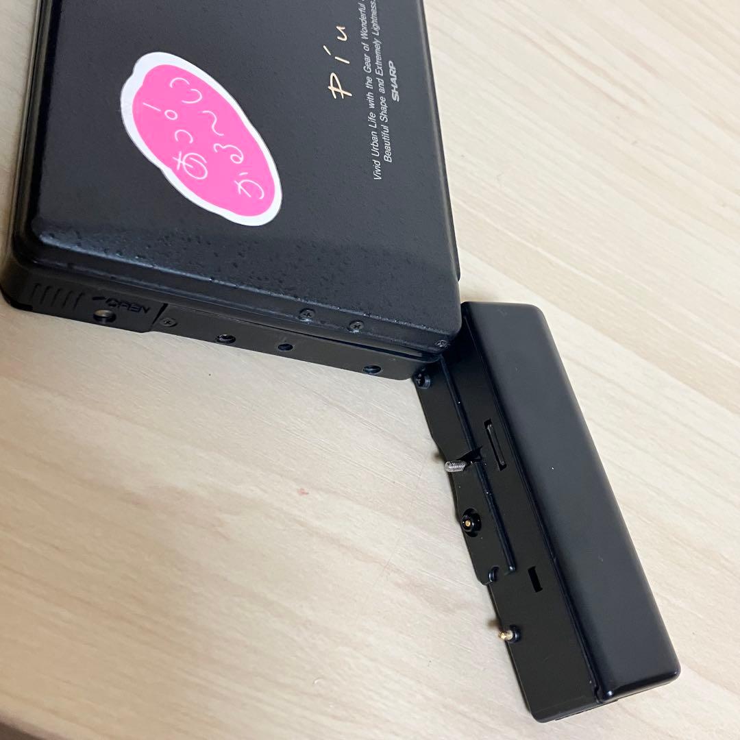 SHARP ポータブルカセットプレーヤJC-K99-BK 外観美品 ジャンク