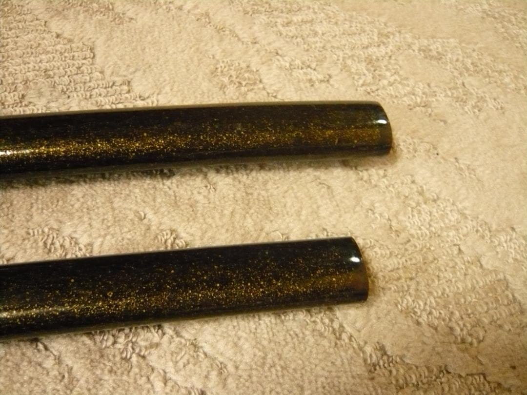 模造刀　大小2本セット　重さ大刀1200g、小刀700g下緒解け　並上