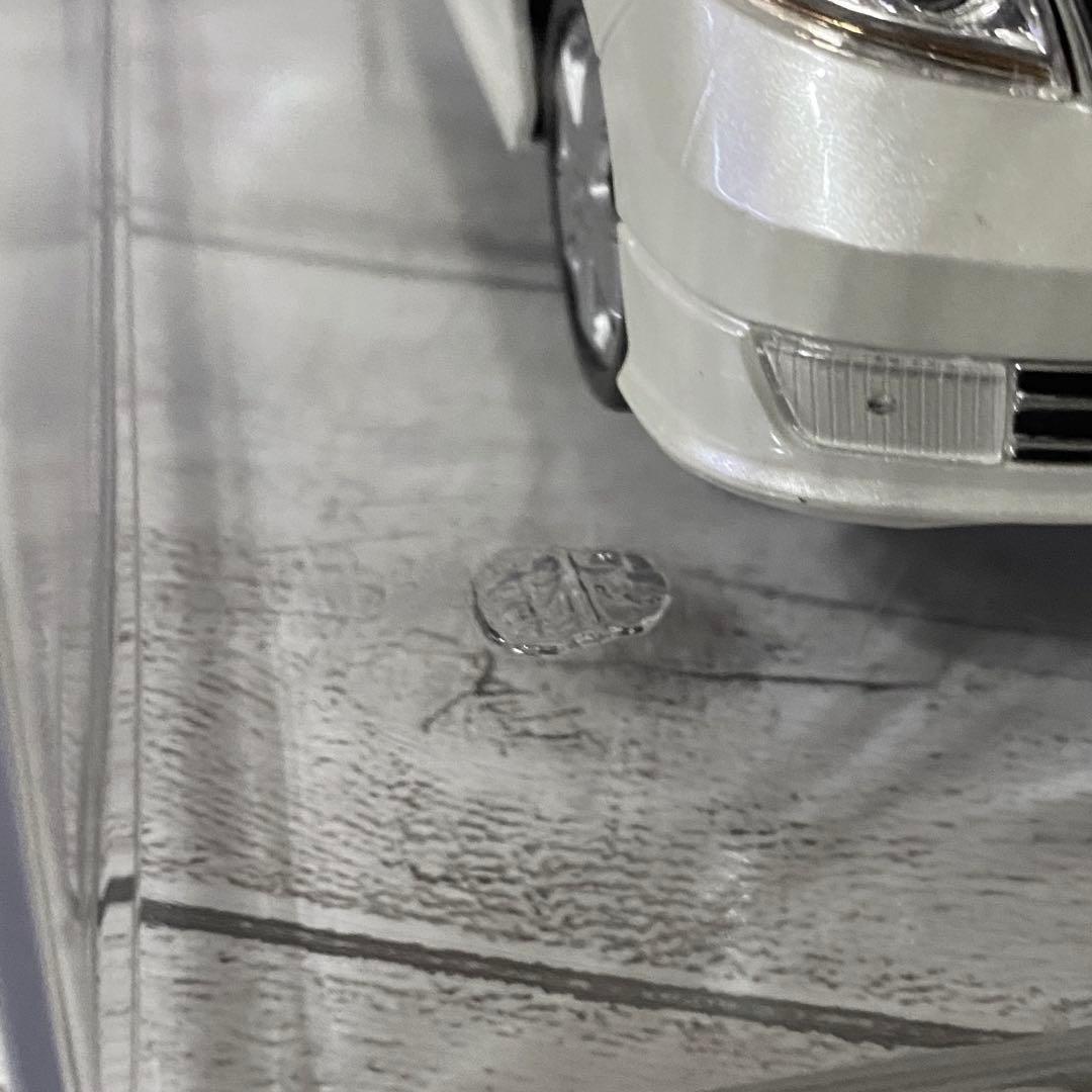 ホンダ エリシオンプレステージ ミニカー カラーサンプル 特注 ホワイト 希少