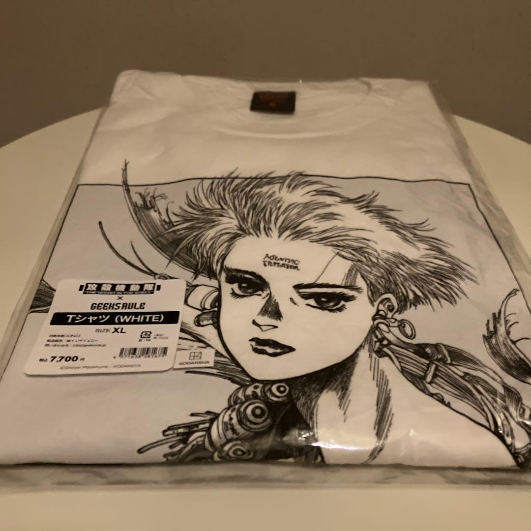 士郎正宗の世界展 攻殻機動隊 geeks rule Tシャツ XL