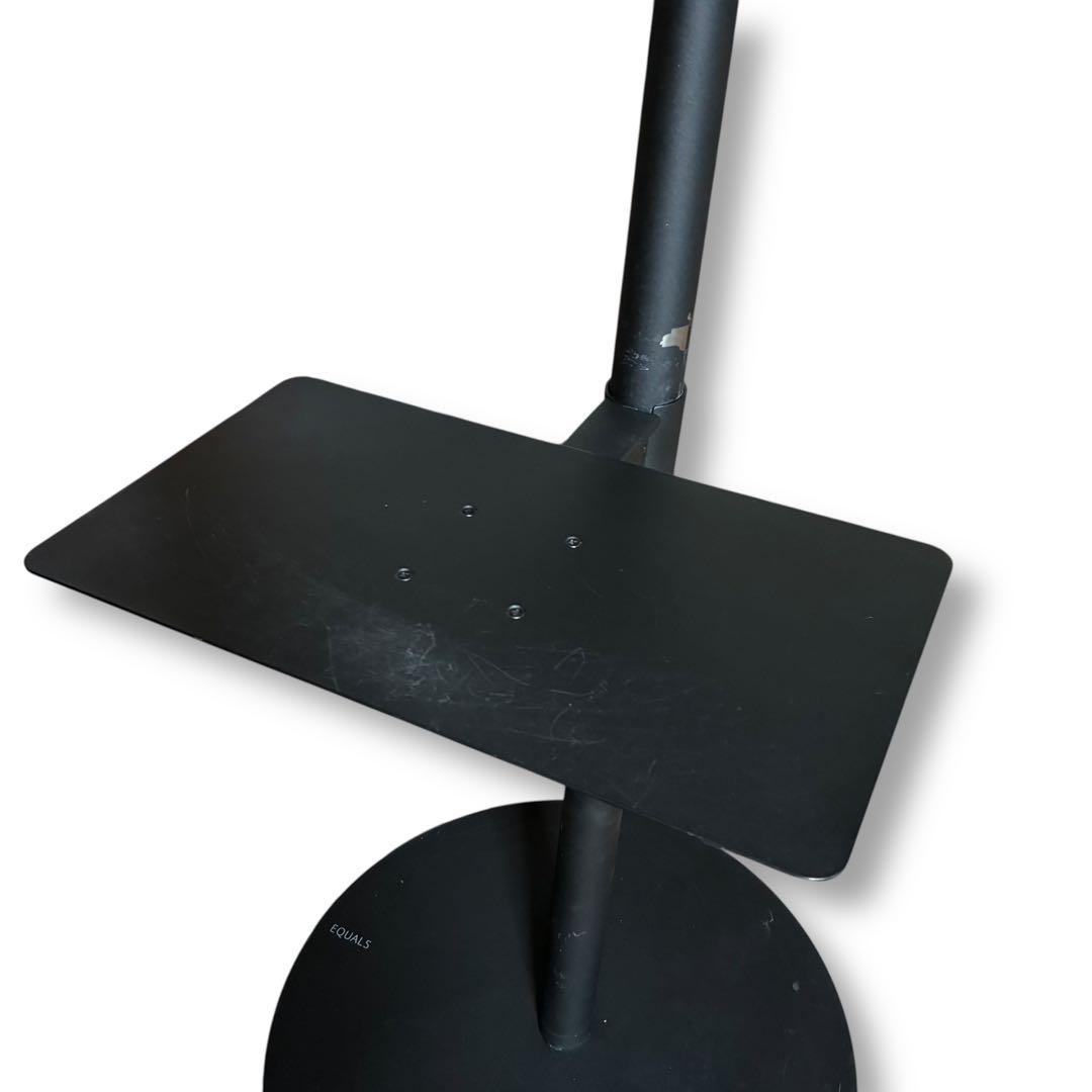 イコールズ　テレビスタンド wall A2ハイタイプ 黒 サテンブラック