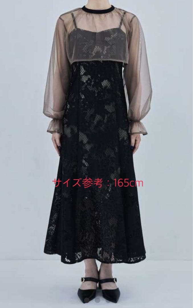 etoll. 【Mサイズ】ダークブラウン オケージョンドレス 結婚式 お呼ばれ