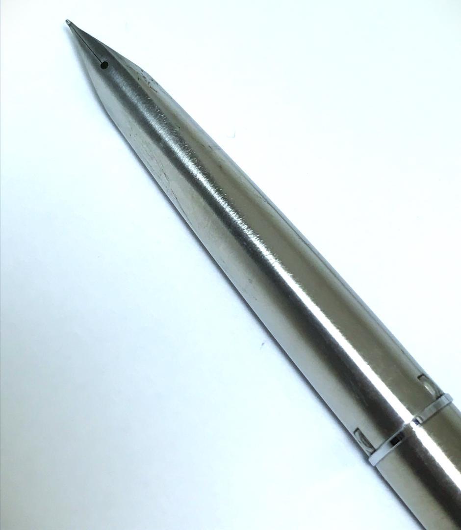 【筆記未確認／廃盤】PILOT ミュー　ペン先一体型万年筆　F インク切れ