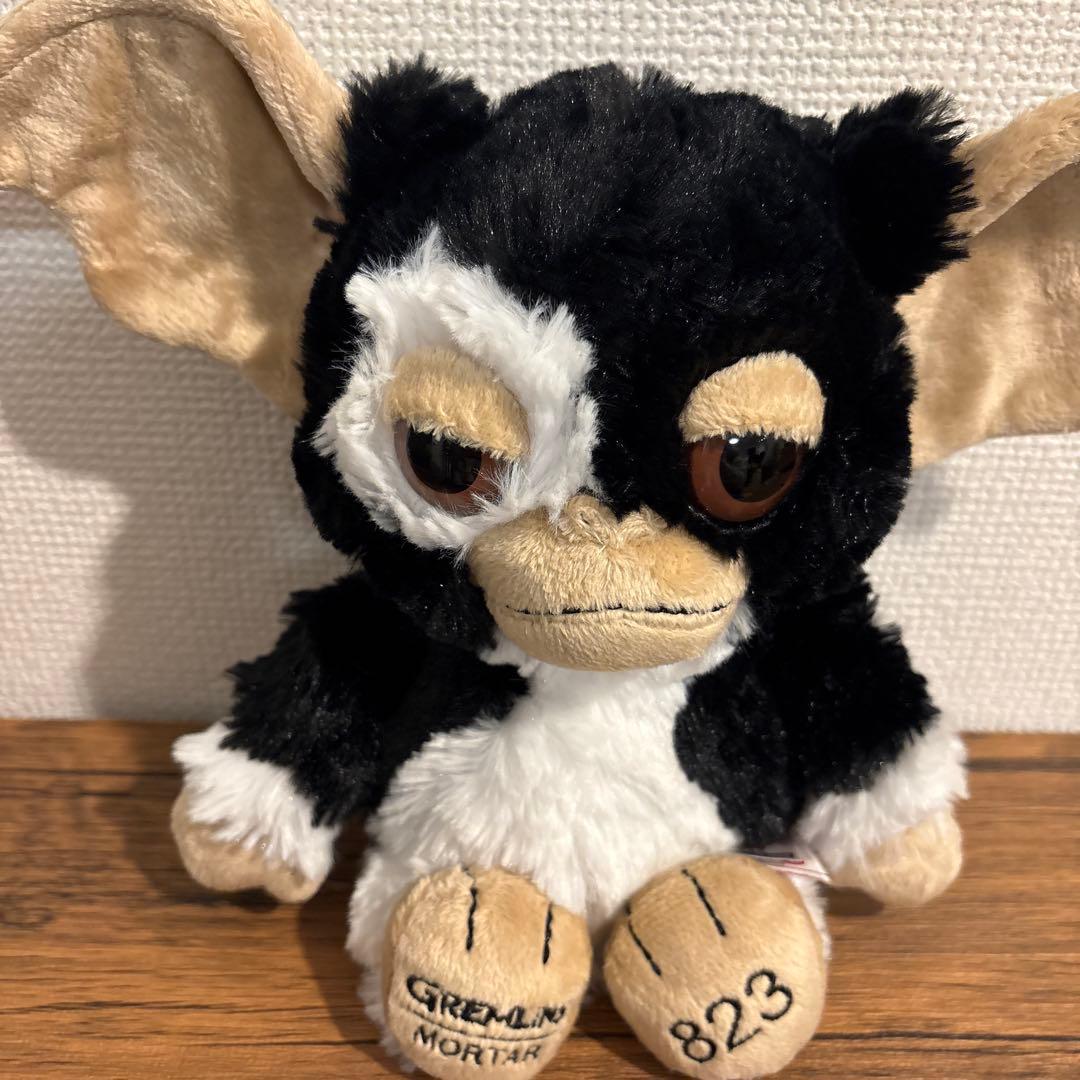 モータル グレムリン ギズモ ぬいぐるみ ブルー グレー シリアルナンバー入り