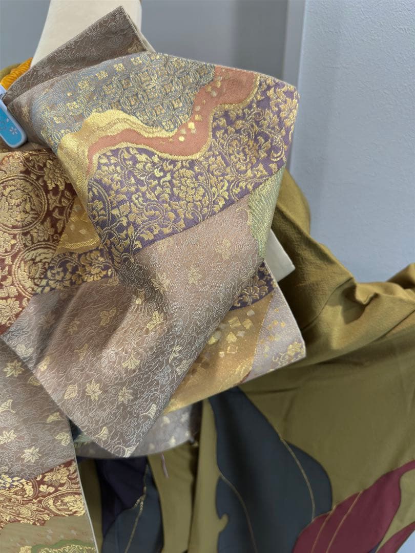 正絹　振袖　セット