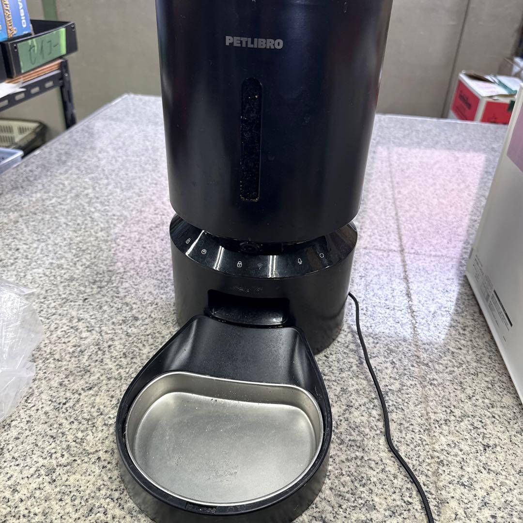 PETLIBRO 自動給餌器 黒 カメラ付き PLAF203 小物 格安