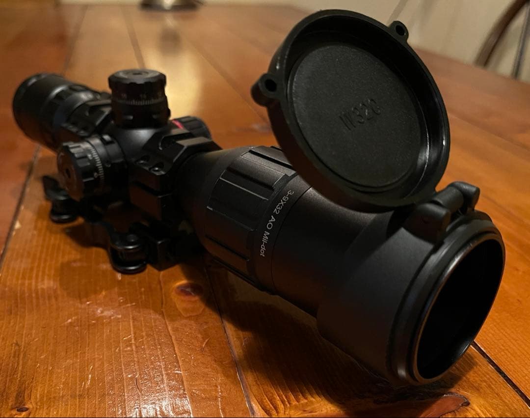 東京マルイ イルミネーテッドショートズームスコープ マウントリングセット