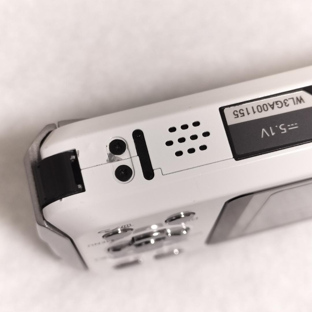 【美品】Panasonic Lumix DMC-FT25 ホワイト 防水デジカメ