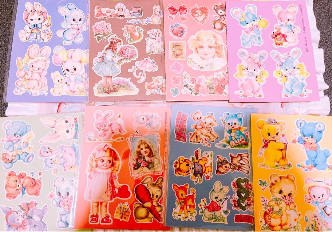 ブッチ 国内作家 メモ、韓国ステッカーまとめ売り