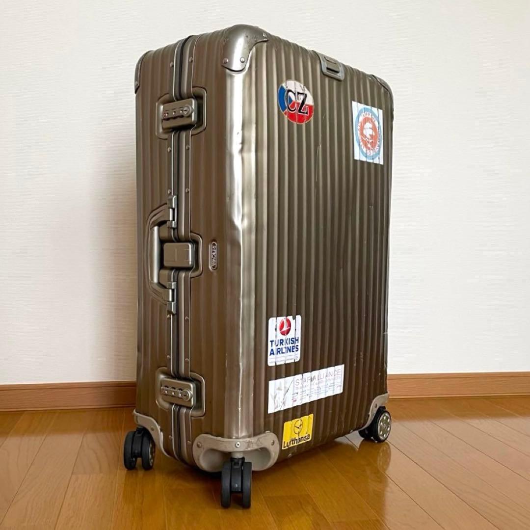 【最終値下げ】⭐️リモワ トパーズ チタニウム 945.70 4輪82L