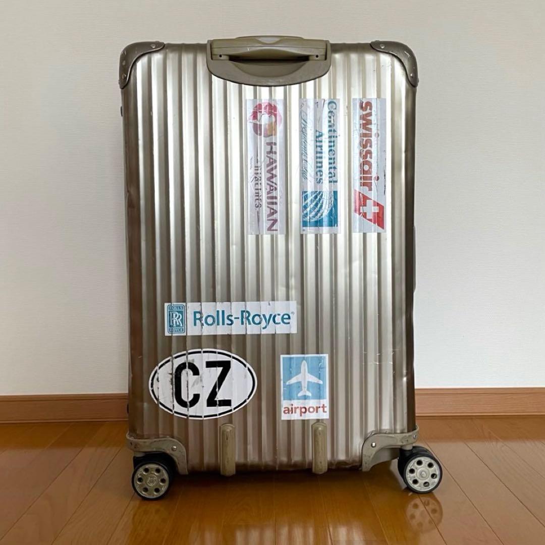 【最終値下げ】⭐️リモワ トパーズ チタニウム 945.70 4輪82L