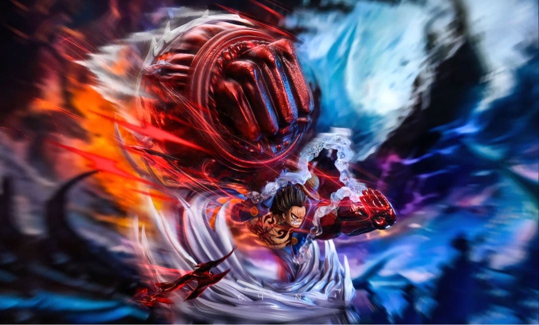 ONE PIECE ワンピース 大猿王銃 ルフィ フィギュア ガレージキット