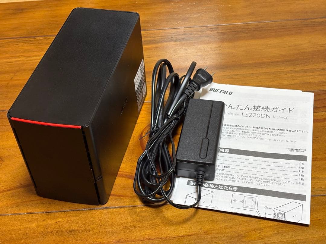BUFFALOのLS220D NAS LinkStation