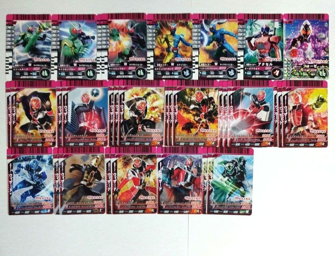 仮面ライダー　ガンバライド/その他　カードまとめ売り　W多め