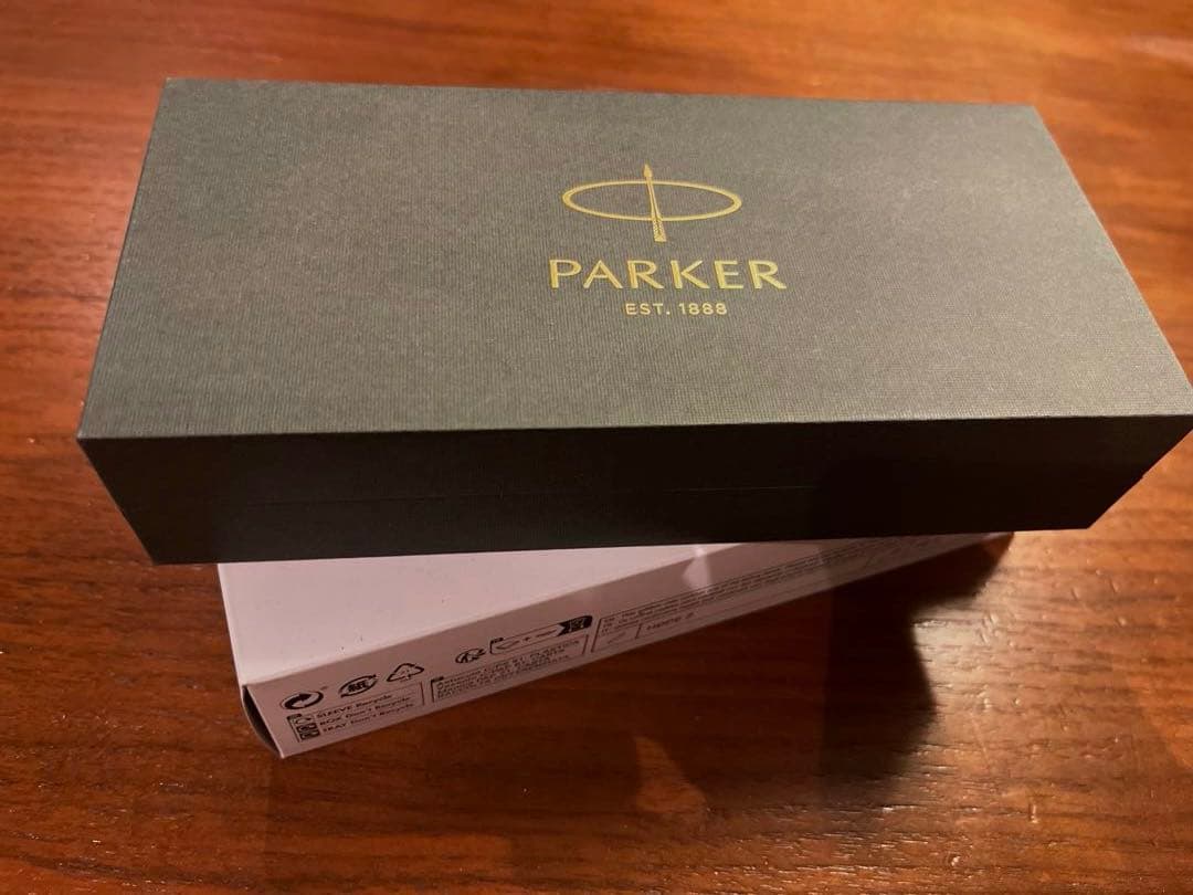 パーカー デュオフォールド プレステージ ブルーシェブロンGT ボールペン