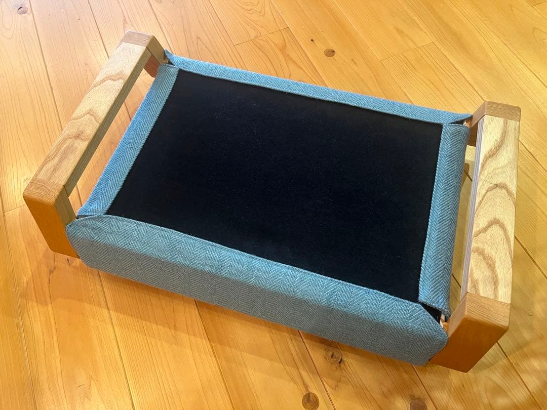 オシャレで可愛い座椅子（Zagaku01）ブルー