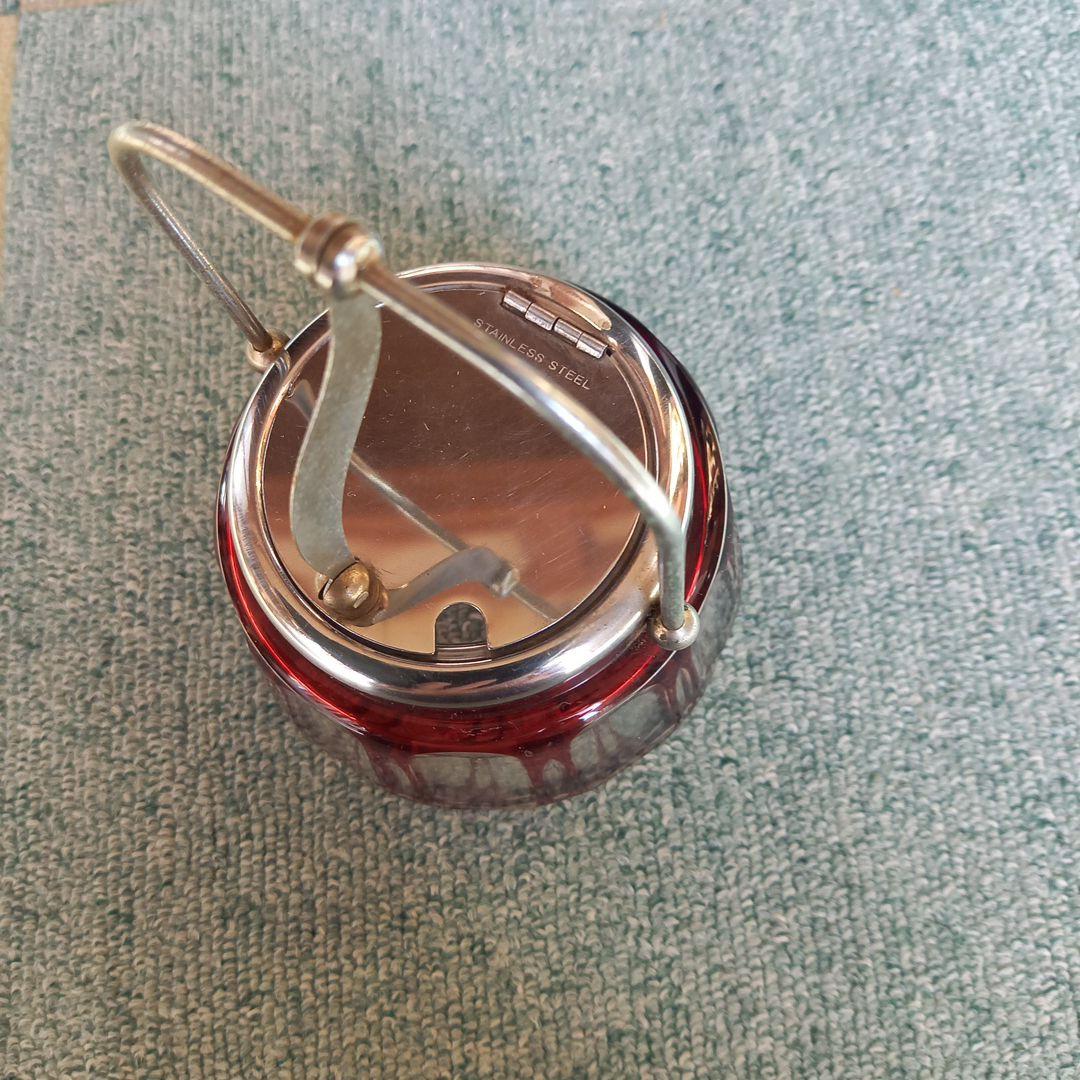 切子のシュガーポット　キッチン　置物