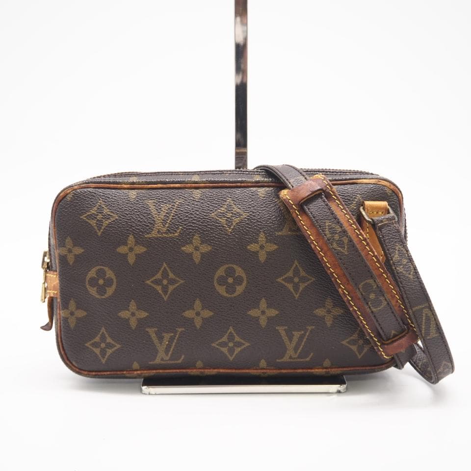 LOUIS VUITTON ショルダーバッグ ポシェット マルリーバンドリエール