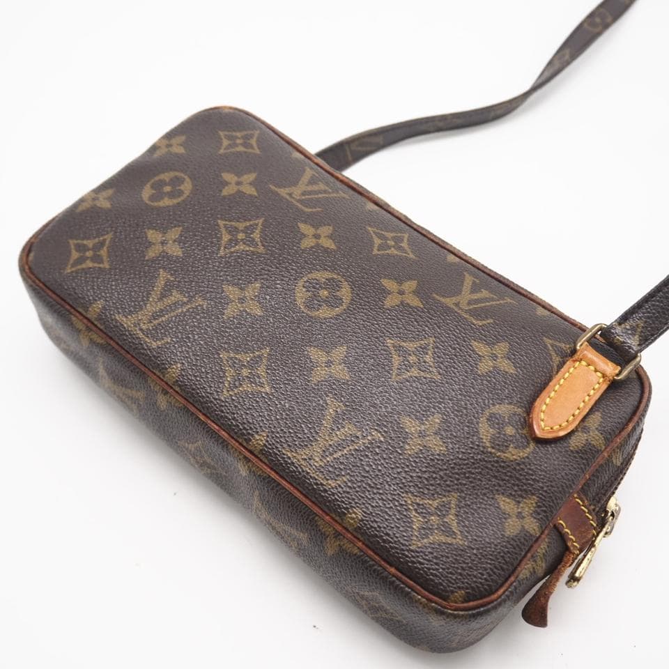 LOUIS VUITTON ショルダーバッグ ポシェット マルリーバンドリエール