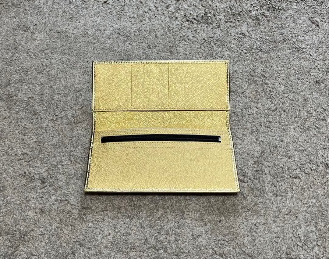 皇居　 財布　ゴールド