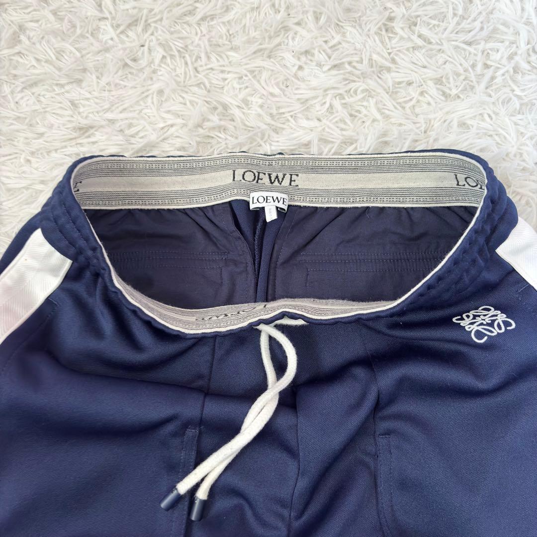 LOEWE(ロエベ) アナグラム トラックカーゴパンツ ネイビー XS　刺繍