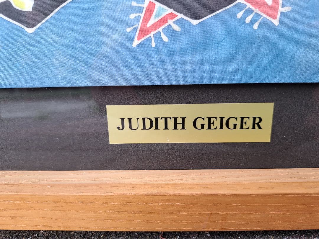 ジュディス ガイガー JUDITH  「Coris Fish」大作